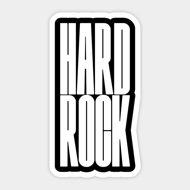 hardrock bold text Sticker by lkn